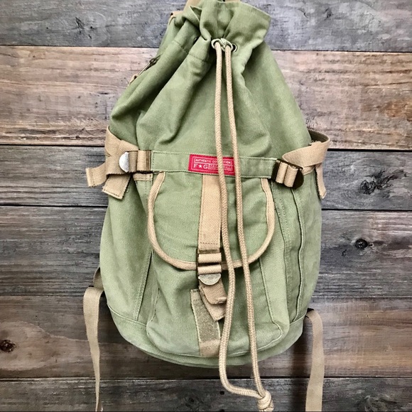 Handbags - Army Green Backpack